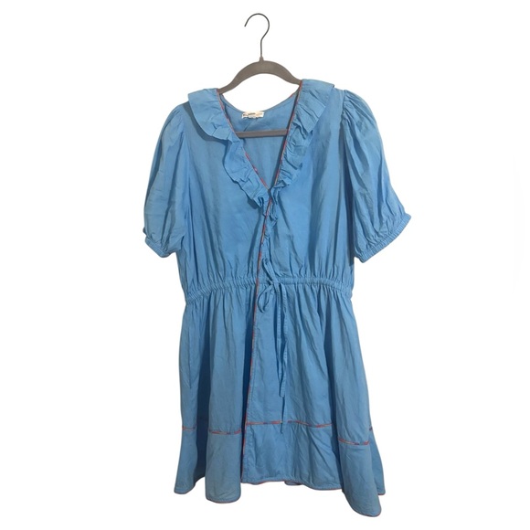 Roller Rabbit Dresses & Skirts - Roller Rabbit‎ Blue Rainbow Trim Brita Dress Large